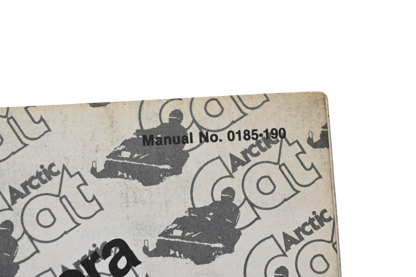 OEM Arctic Cat 0185-190 81 Pantera Illustrated Parts Manual