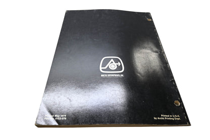 OEM Arctic Cat 0153-279 79 Arctic Cat Service Manual Trail Cat