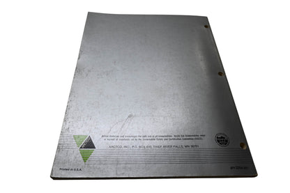 OEM Arctic Cat 2254-351 1987 Arctic Cat Jag-Panther-Super Jag Service Manual