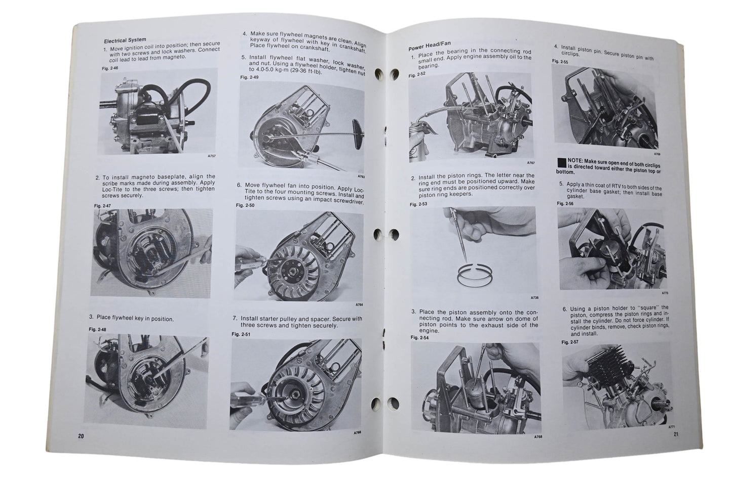 OEM Arctic Cat 2254-642 1991 Arctic Cat Snowmobile Service Manual Kitty Cat