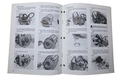 OEM Arctic Cat 2254-642 1991 Arctic Cat Snowmobile Service Manual Kitty Cat