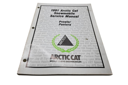 OEM Arctic Cat 2254-647 1991 Arctic Cat Snowmobile Service Manual Prowler Pantera