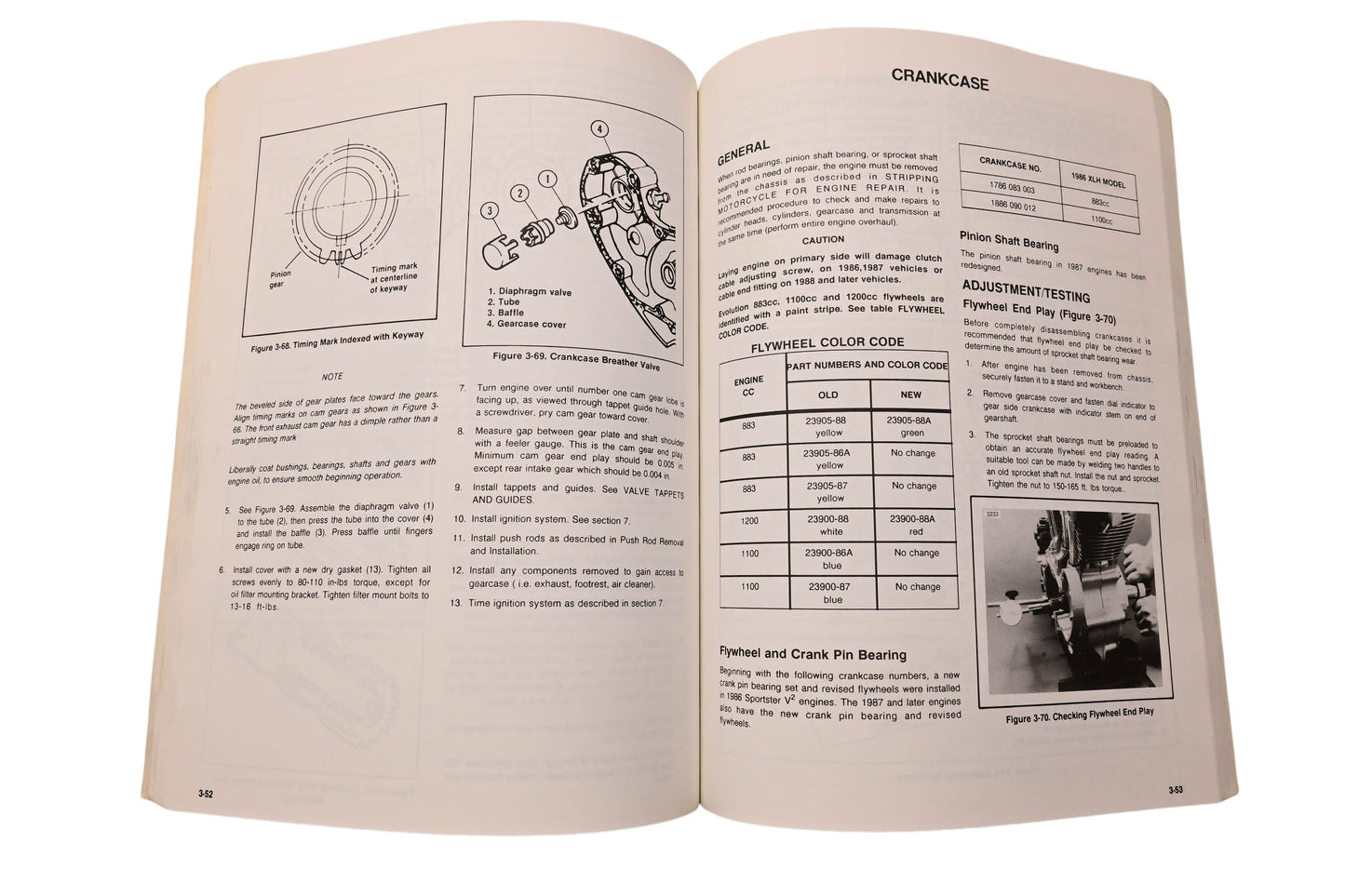 OEM Harley-Davidson 99484-90 Service Manual 1986 to 1990 XLH Models Official