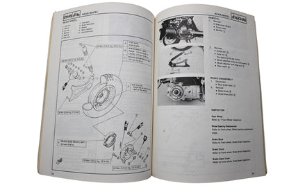 OEM Yamaha LIT-11616-04-16 XC 125N Riva Service Manual