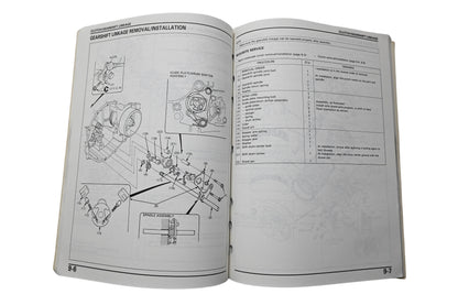 OEM Honda 61KAF01 Service Manual 89-90 CB400F CB-1