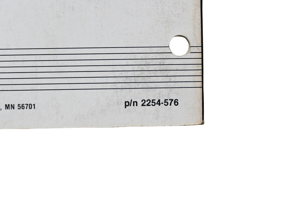 OEM Arctic Cat 2254-576 1990 Arctic Cat Pantera Service Manual