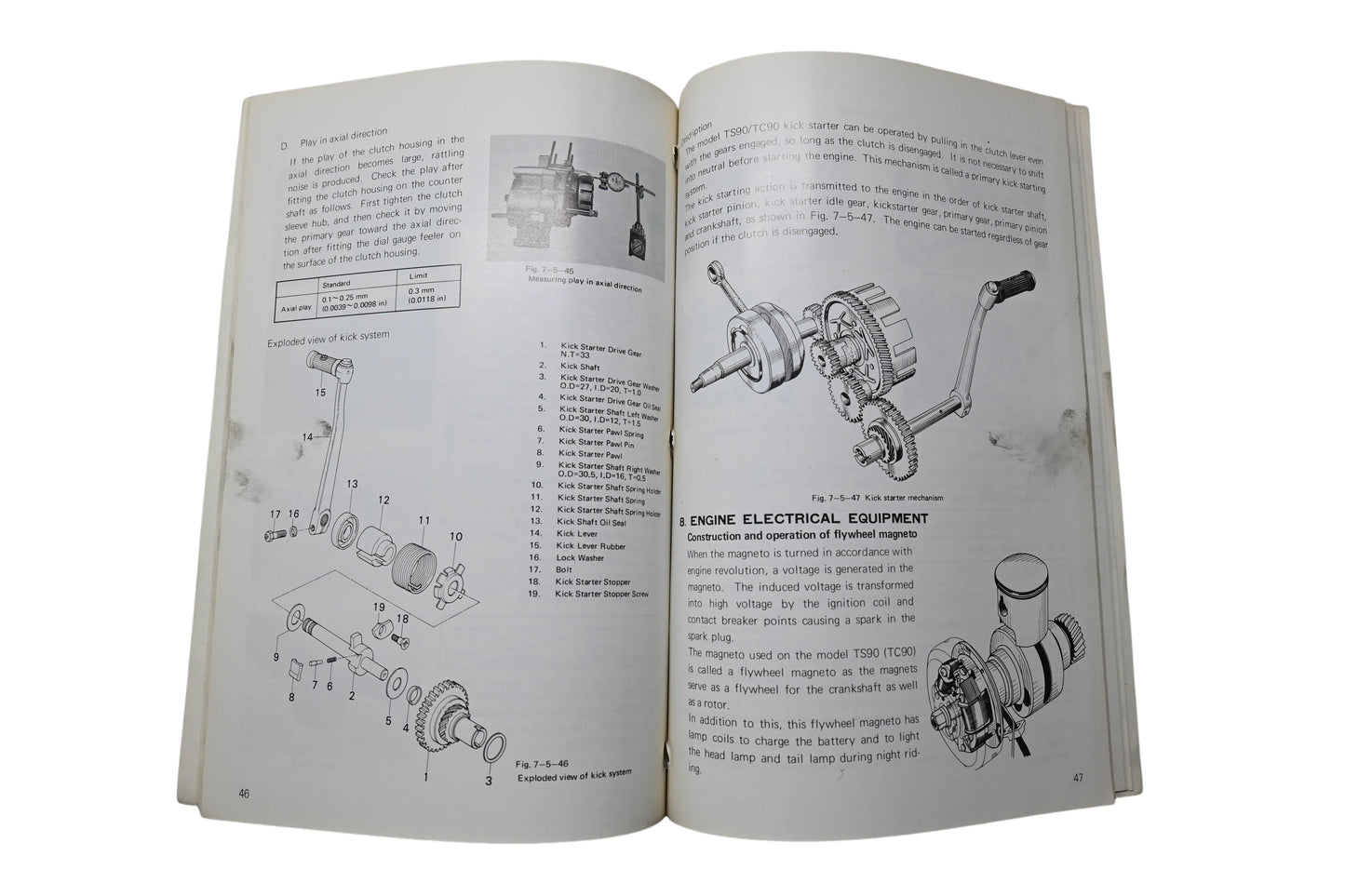 OEM Suzuki SR-2500 E-01 TS/TC90 Service Manual