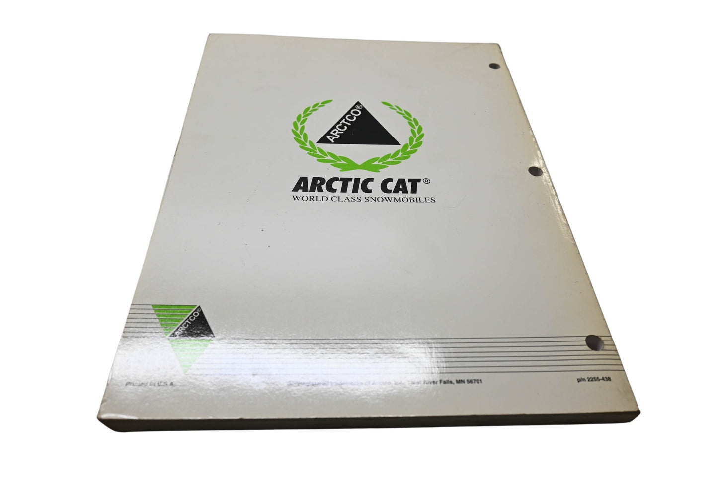 OEM Arctic Cat 2255-438 Arctic Cat Snowmobile 1996 Service Manual ZR580 EFI ETT