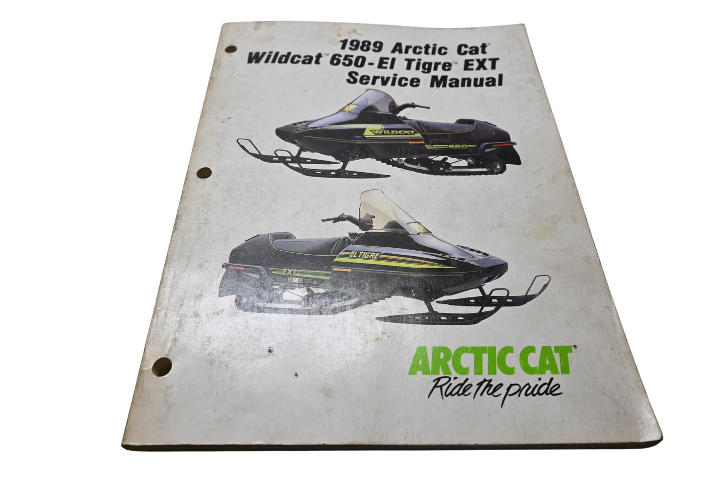 OEM Arctic Cat 2254-499 1989 Arctic Cat Wildcat El Tigre EXT Service Manual