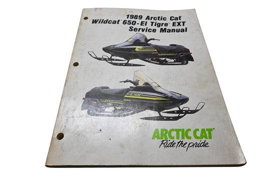 OEM Arctic Cat 2254-499 1989 Arctic Cat Wildcat El Tigre EXT Service Manual