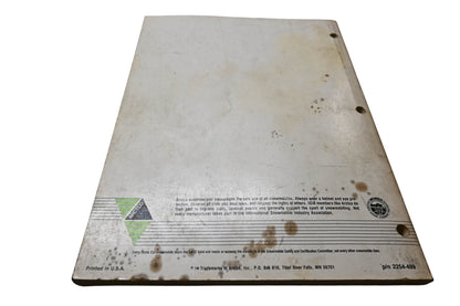 OEM Arctic Cat 2254-499 1989 Arctic Cat Wildcat El Tigre EXT Service Manual