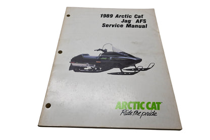 OEM Arctic Cat 2254-500 1989 Arctic Cat Jag AFS Service Manual