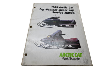 OEM Arctic Cat 2254-496 1989 Arctic Cat Jag Panther Super Jag Service Manual