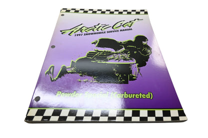 OEM Arctic Cat 2255-529 Arctic Cat 1997 Snowmobile Service Manual Powder Special
