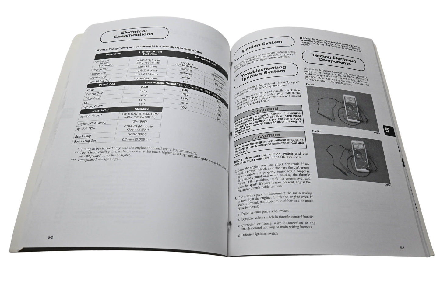 OEM Arctic Cat 2255-529 Arctic Cat 1997 Snowmobile Service Manual Powder Special