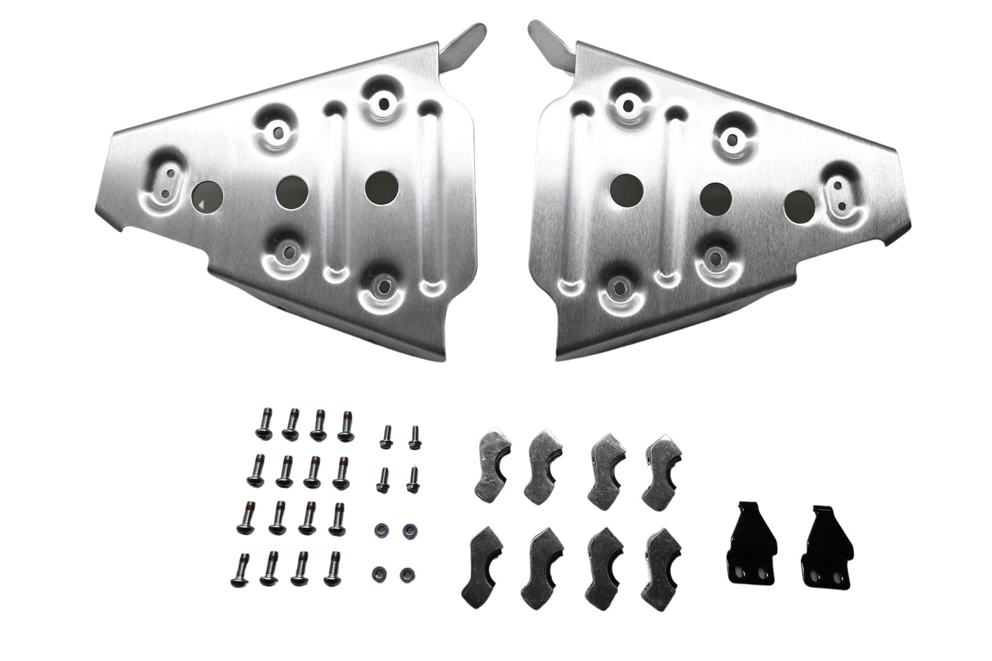 New OEM Honda 08P74-HL4-A00 Pioneer 1000 Aluminum A-Arm Guards Front Kit NOS