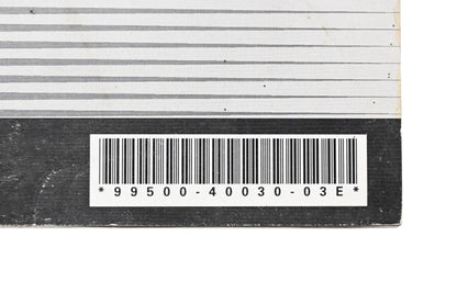 OEM Suzuki 99500-40030-03E DR-Z70 Service Manual