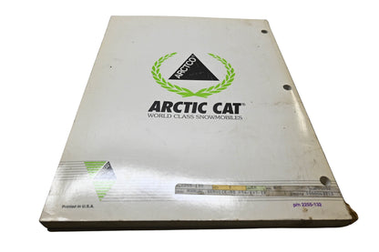 OEM Arctic Cat 2255-132 1995 Arctic Cat Pantera EXT EFI ZR580 EFI Snowmobile Service Manual