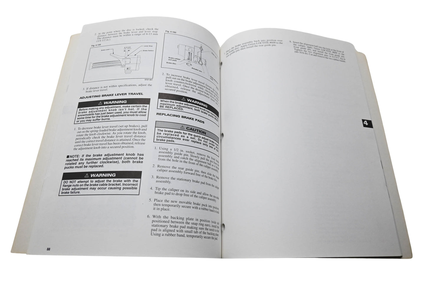 OEM Arctic Cat 2255-128 1995 Arctic Cat Bearcat 550 Snowmobile Service Manual