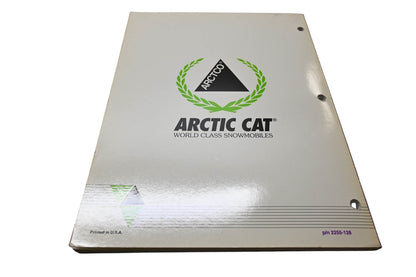 OEM Arctic Cat 2255-128 1995 Arctic Cat Bearcat 550 Snowmobile Service Manual