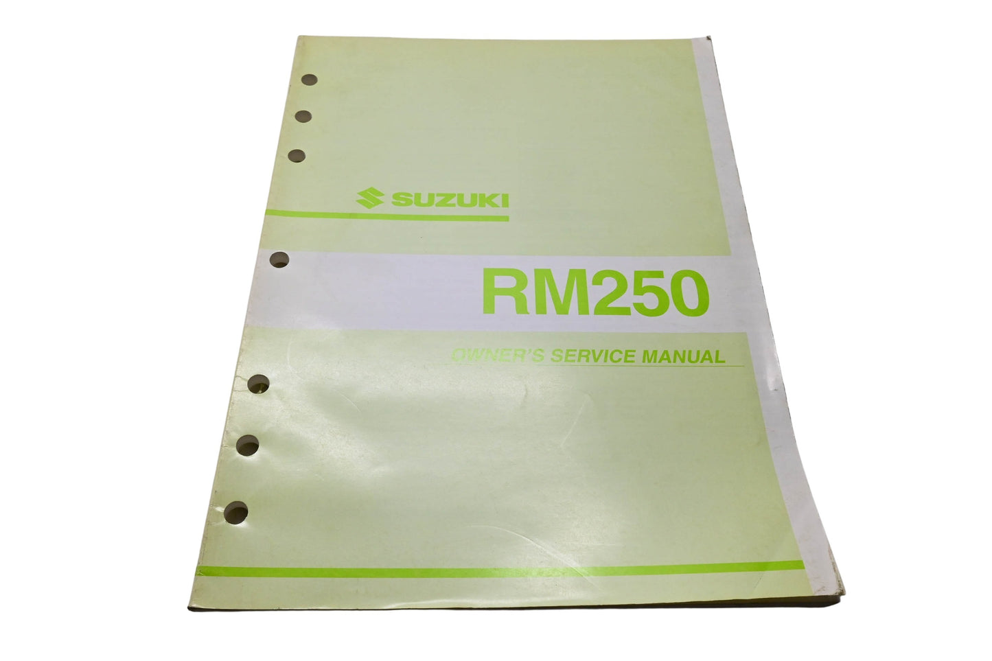 OEM Suzuki 99011-37F52-03A RM250 Owner's Service Manual