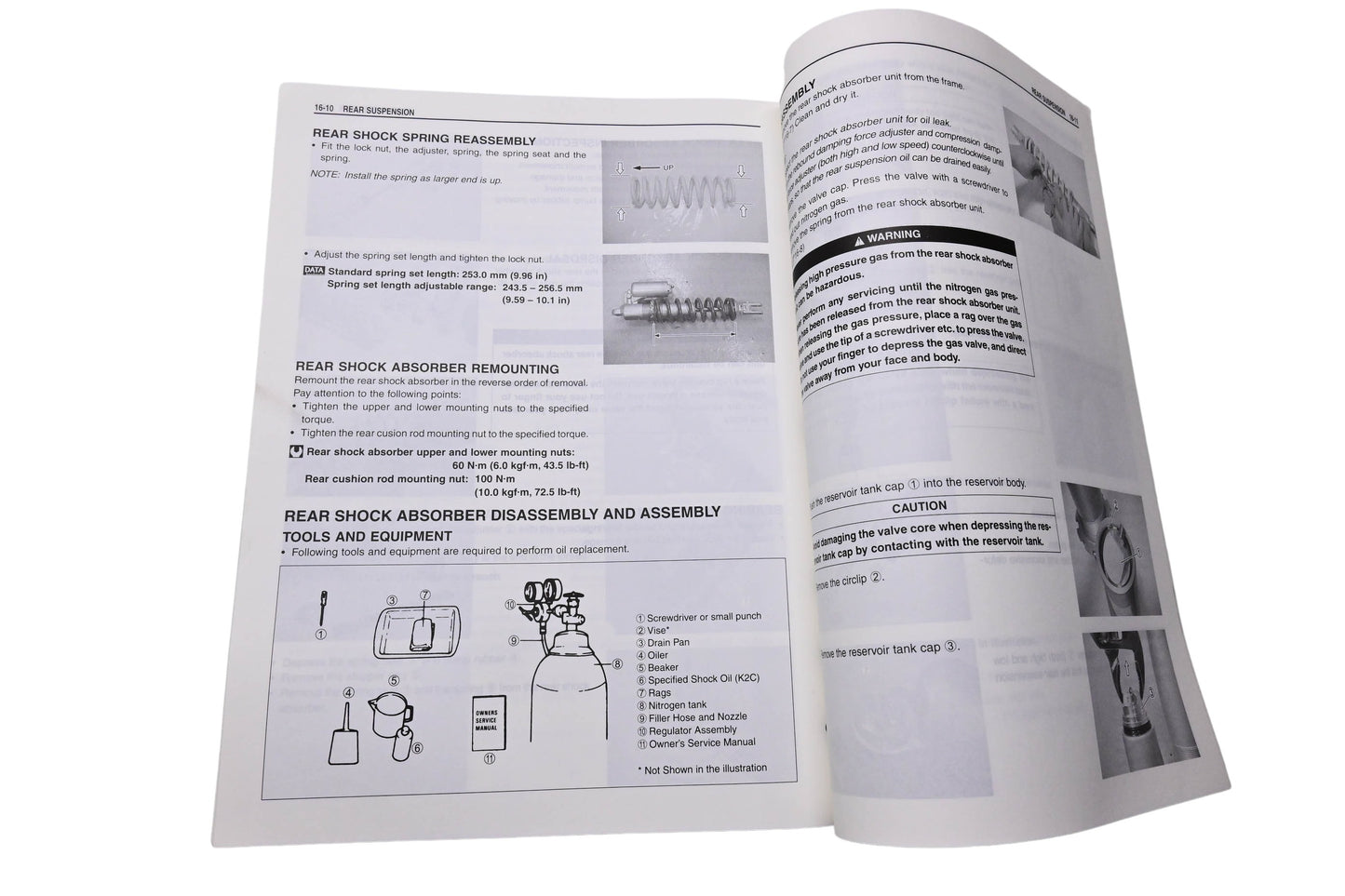 OEM Suzuki 99011-37F52-03A RM250 Owner's Service Manual