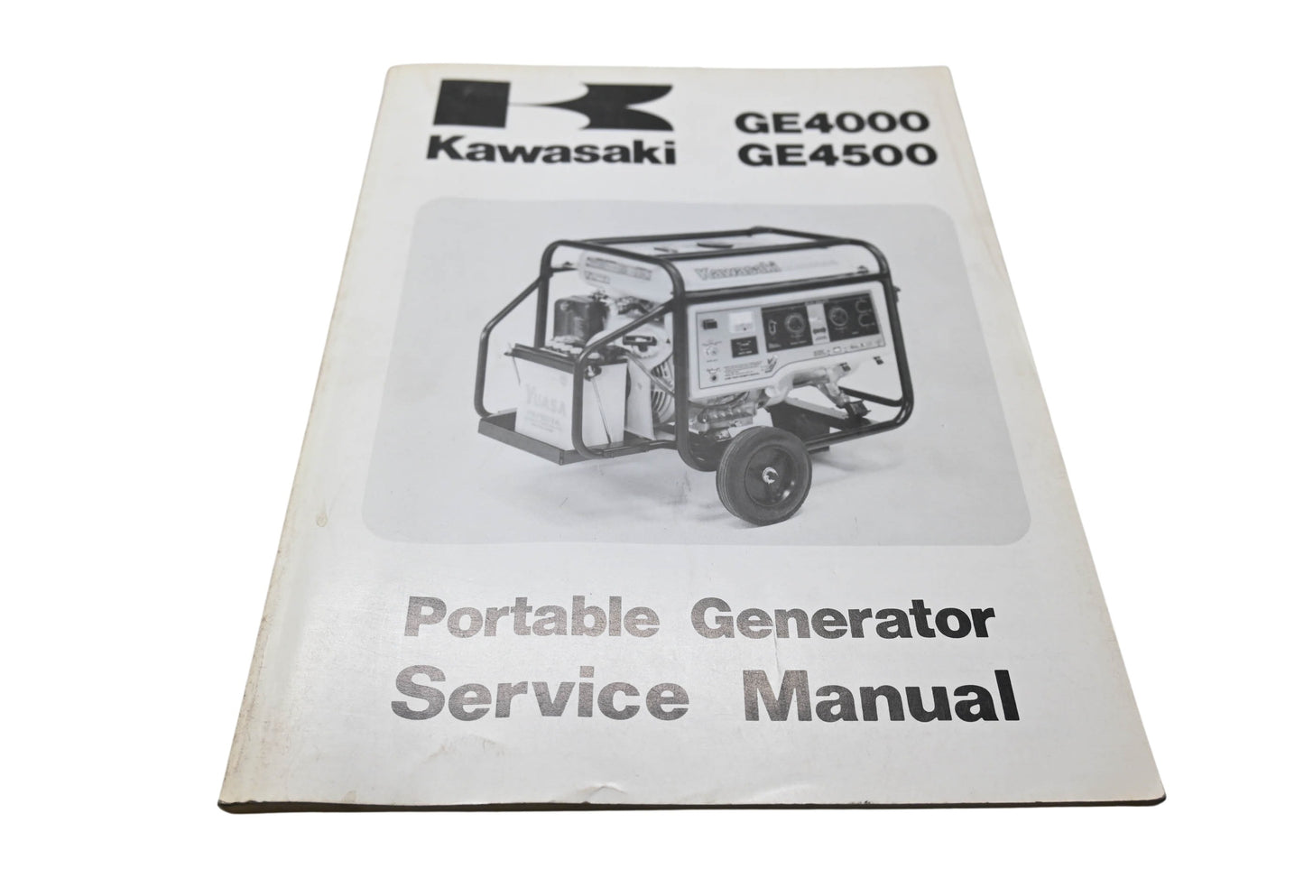 OEM Kawasaki 99924-2022 GE4000 GE4500 Portable Generator Service Manual