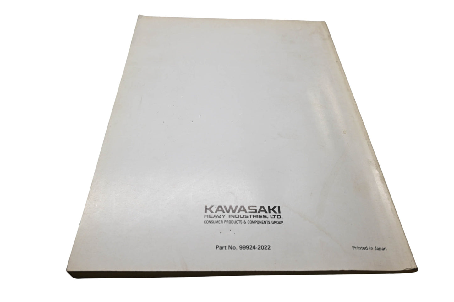 OEM Kawasaki 99924-2022 GE4000 GE4500 Portable Generator Service Manual