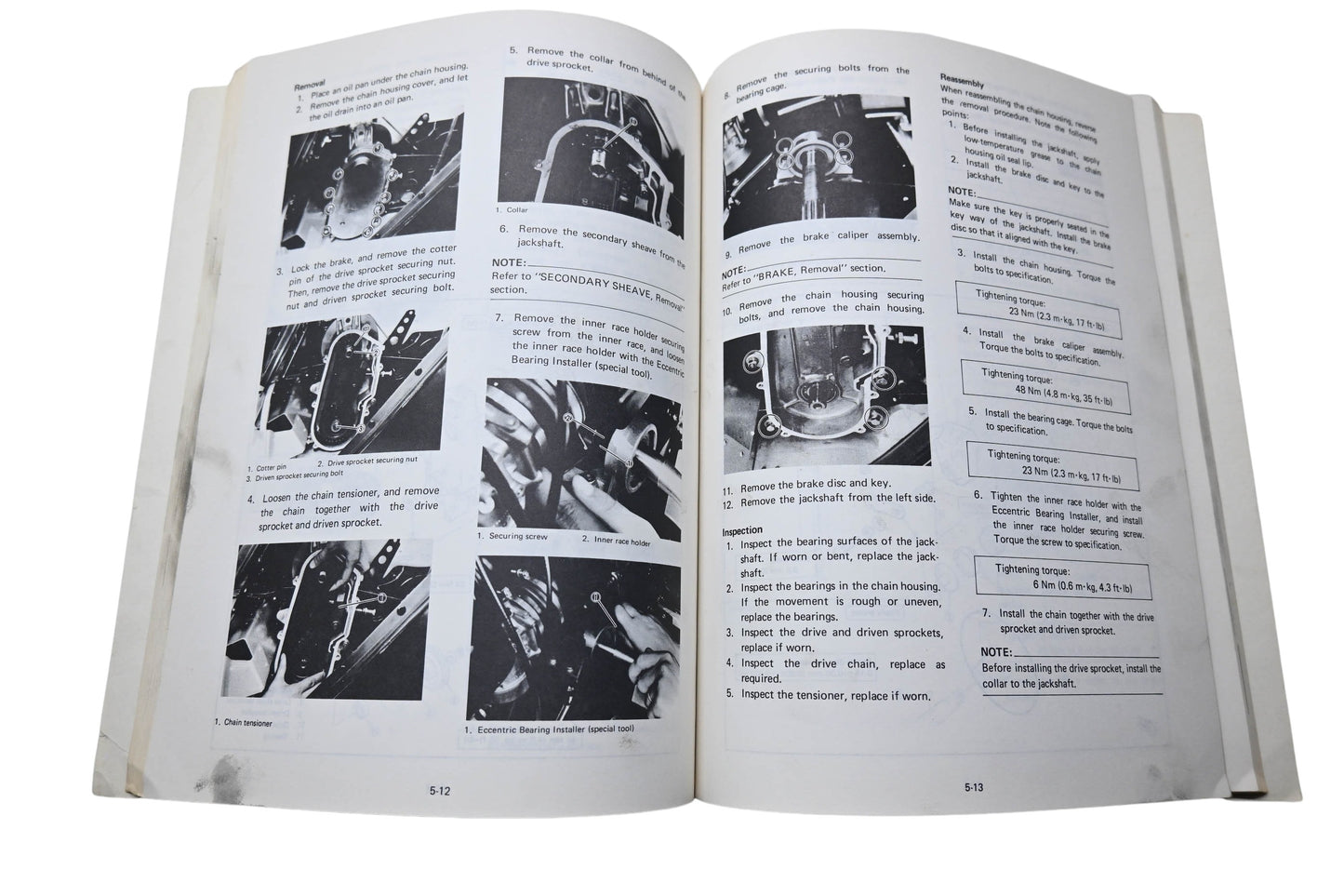 OEM Yamaha LIT-12618-00-55 PZ 480H SEH Snowmobile Service Manual