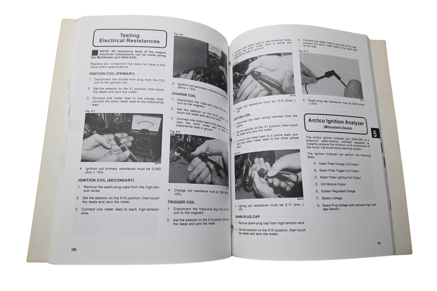 OEM Arctic Cat 2255-004 1994 Cougar Service Manual Arctic Cat Snowmobiles