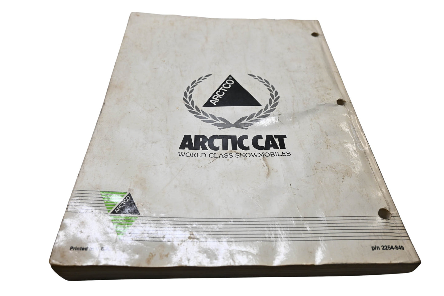 OEM Arctic Cat 2254-849 1993 Arctic Cat Snowmobile Service Training Cat Master Manual