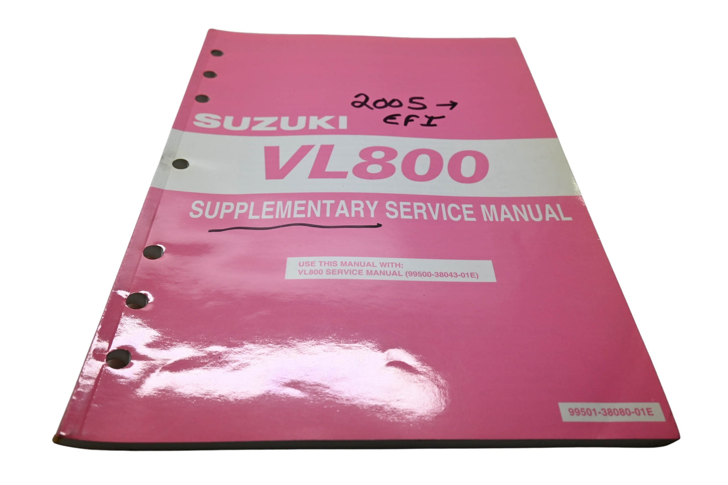 OEM Suzuki 99501-38080-01E VL800 Supplementary Service Manual