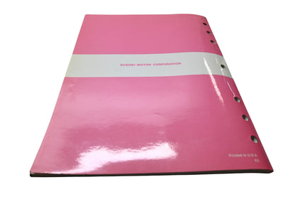 OEM Suzuki 99501-38080-01E VL800 Supplementary Service Manual