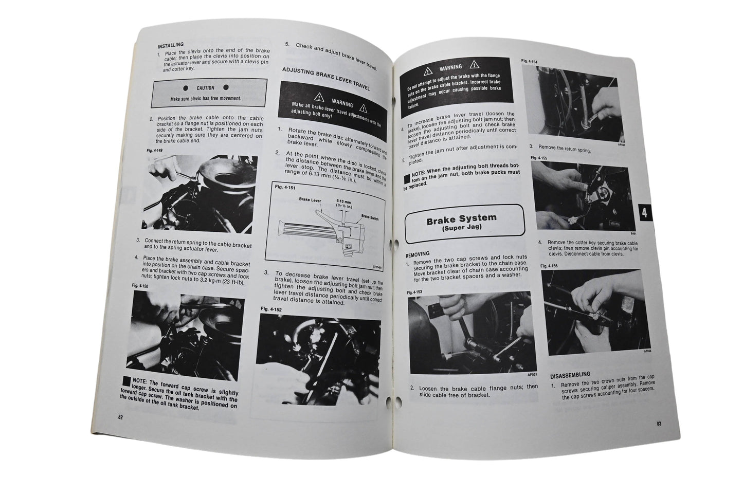 OEM Arctic Cat 2254-573 1990 Arctic Cat Jag Super Jag Service Manual