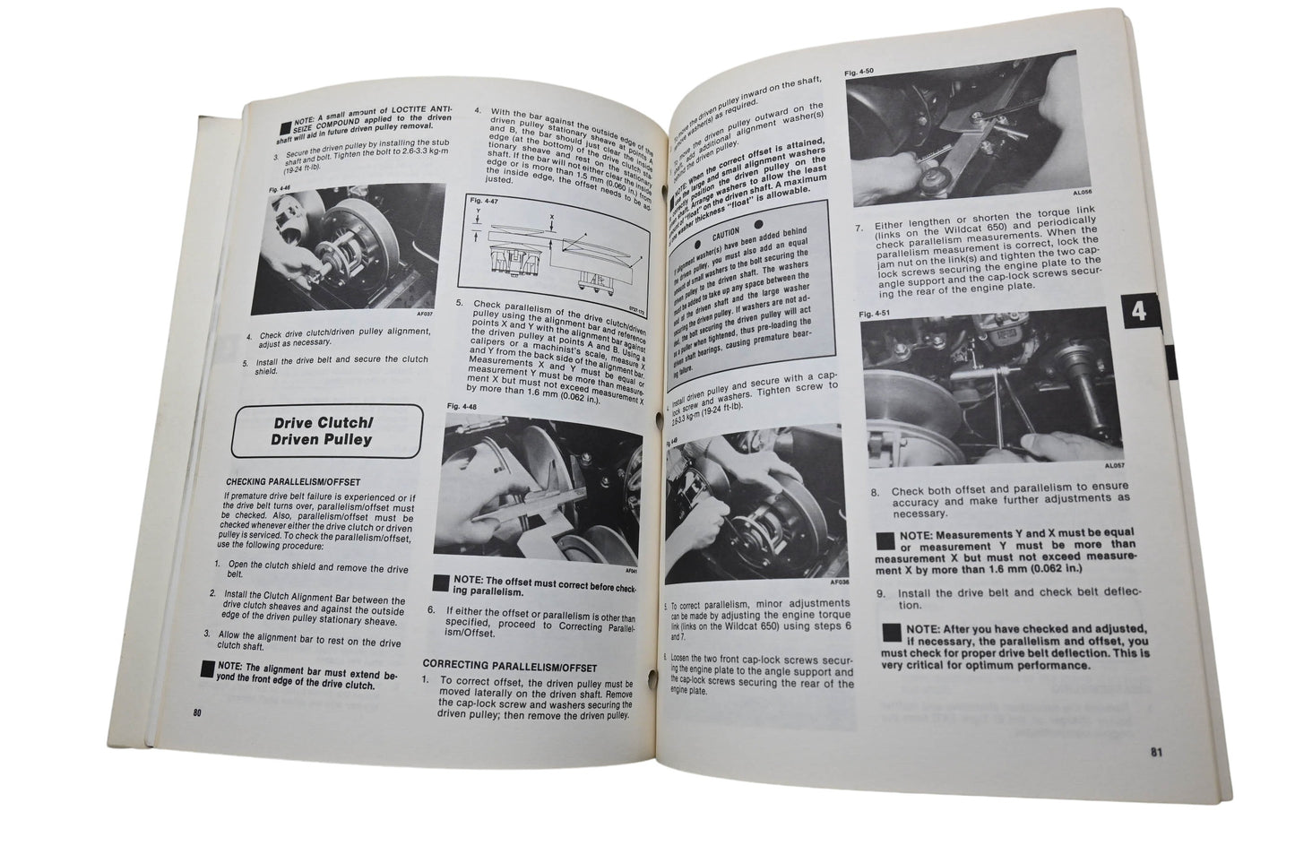 OEM Arctic Cat 2254-577 1990 Arctic Cat Wildcat 650 El Tigre EXT Service Manual