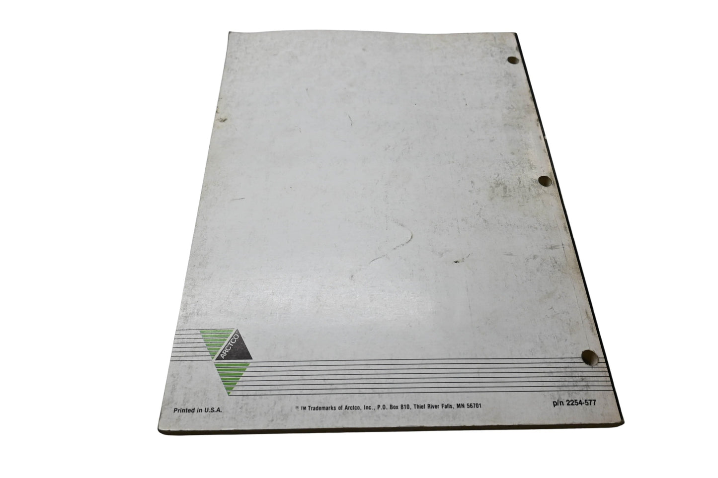 OEM Arctic Cat 2254-577 1990 Arctic Cat Wildcat 650 El Tigre EXT Service Manual