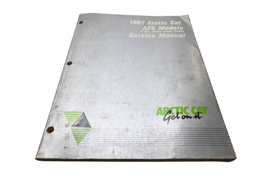 OEM Arctic Cat 2254-352 1987 Arctic Cat AFS Models Service Manual