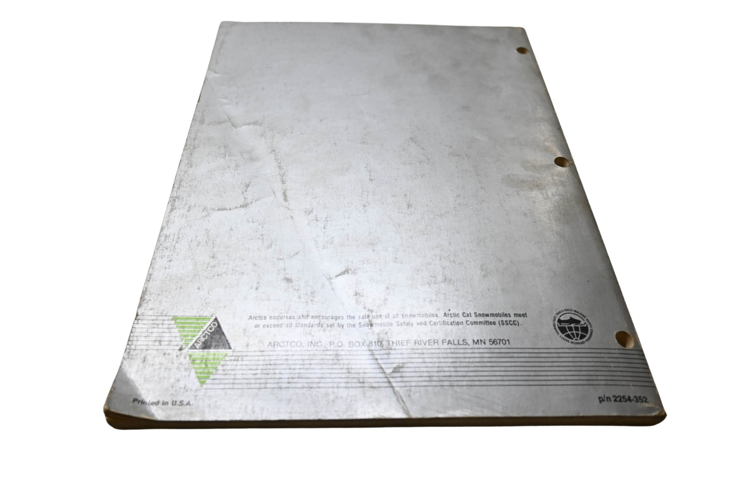 OEM Arctic Cat 2254-352 1987 Arctic Cat AFS Models Service Manual