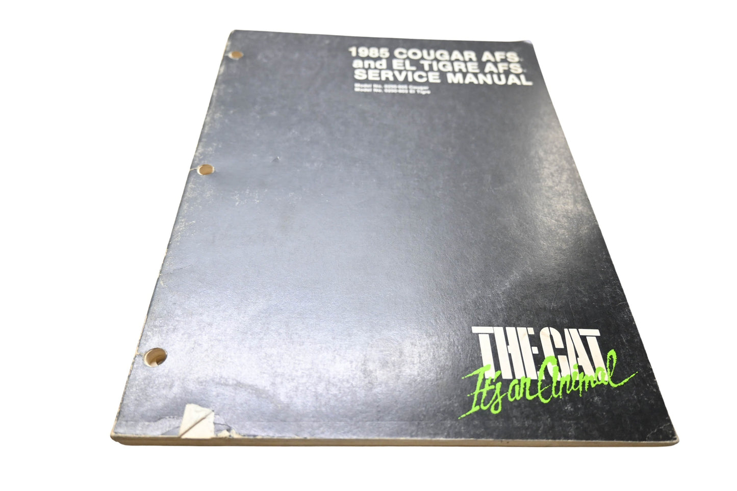 OEM Arctic Cat 2254-311 1985 Cougar AFS & El Tigre AFS Service Manual