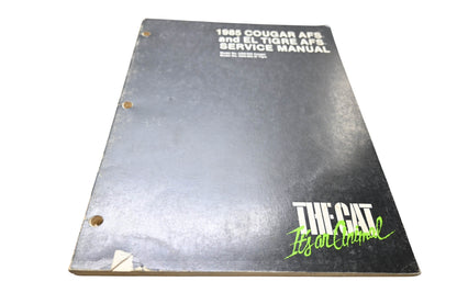 OEM Arctic Cat 2254-311 1985 Cougar AFS & El Tigre AFS Service Manual