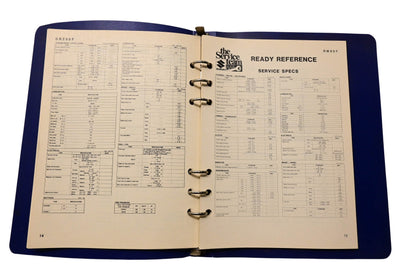 OEM Suzuki 99923-03851 Ready Reference Manual Service Specifications 1985