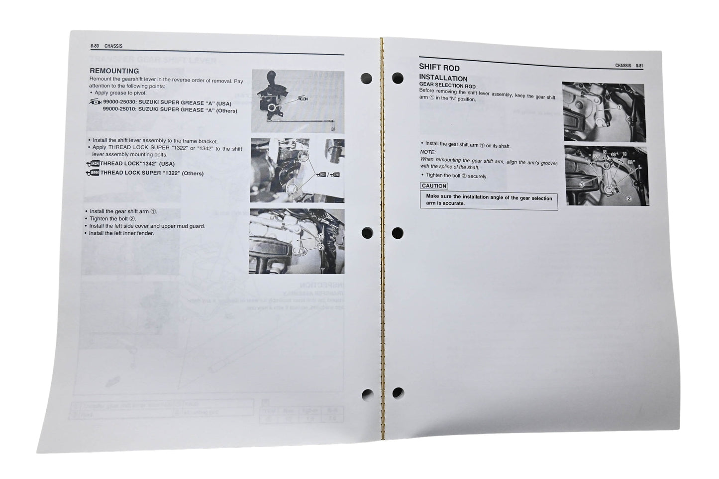 OEM Suzuki 99500-46061-01E LT-A700X Service Manual