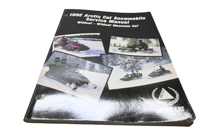 OEM Arctic Cat 2254-734 1992 Arctic Cat Snowmobile Service Manual Wildcat Wildcat Mountain Cat
