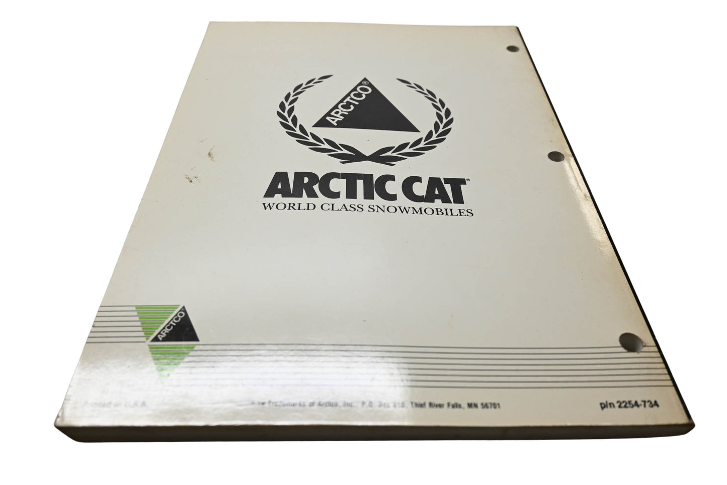 OEM Arctic Cat 2254-734 1992 Arctic Cat Snowmobile Service Manual Wildcat Wildcat Mountain Cat