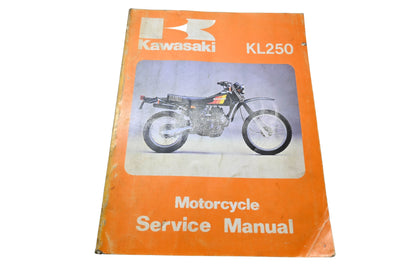 OEM Kawasaki 99924-1024-03 KL250 Motorcycle Service Manual