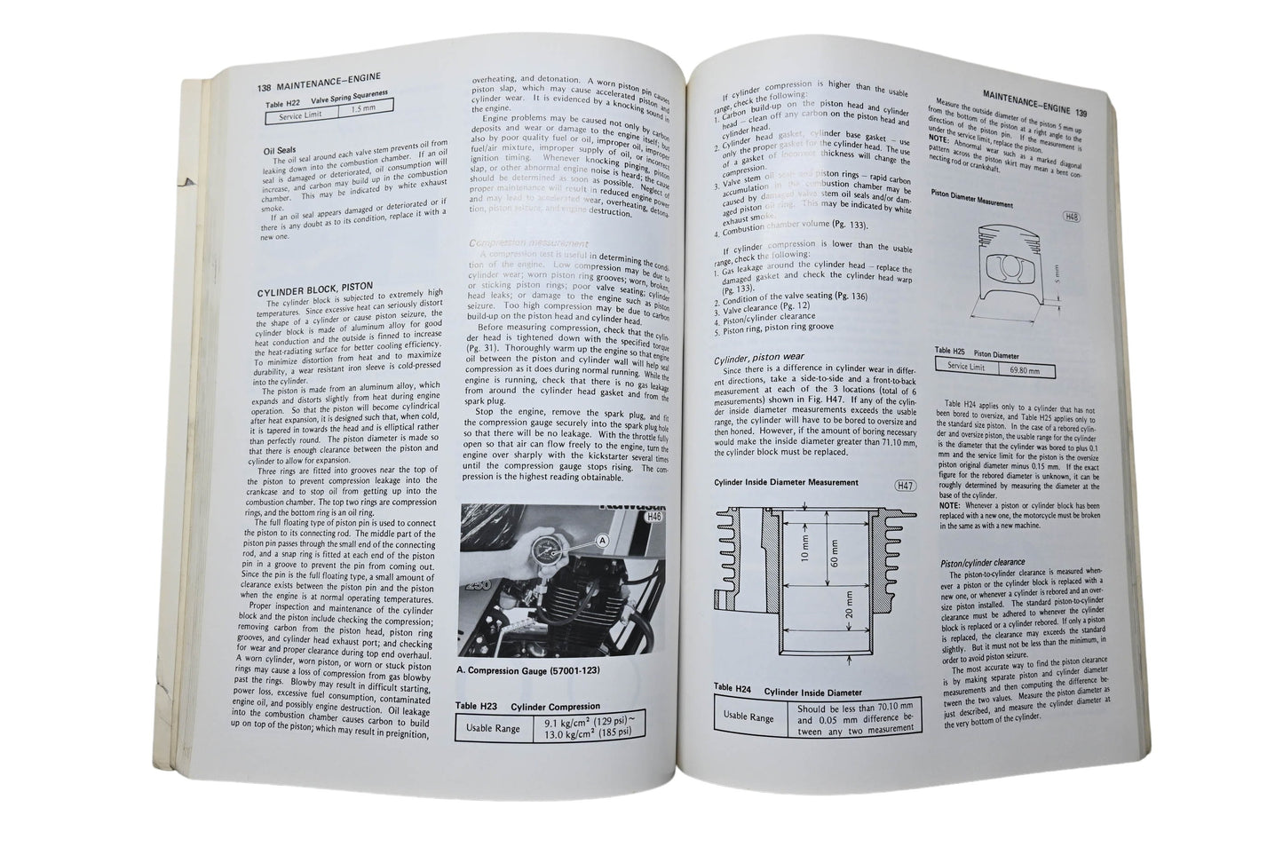 OEM Kawasaki 99924-1024-03 KL250 Motorcycle Service Manual