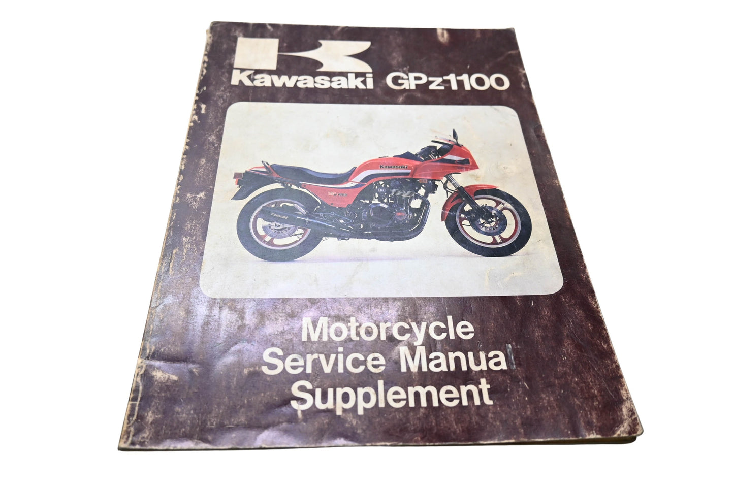 OEM Kawasaki 99924-1038-01 GPz1100 Motorcycle Service Manual Supplement