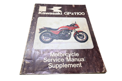 OEM Kawasaki 99924-1038-01 GPz1100 Motorcycle Service Manual Supplement