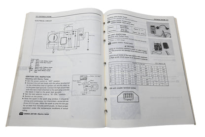 OEM Suzuki 99011-36E52-03A Owner's Service Manual RM125