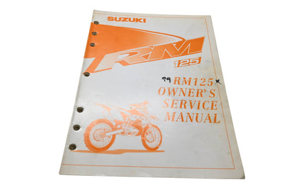 OEM Suzuki 99011-36E53-03A RM125 Owner's Service Manual